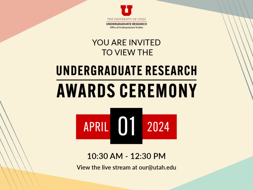 2024 OUR Awards Ceremony promo for The Research Post